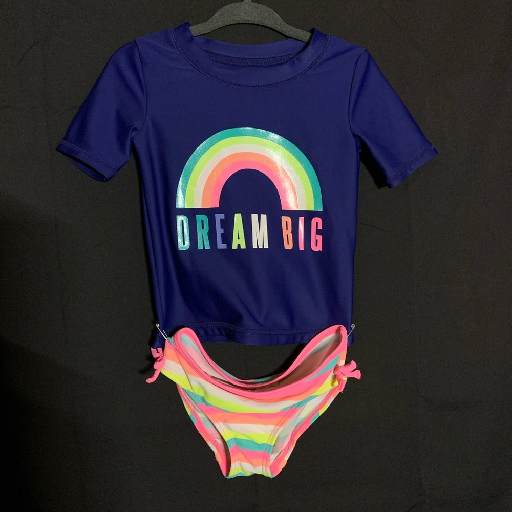 Dream Big 2PC Swimsuit 2T